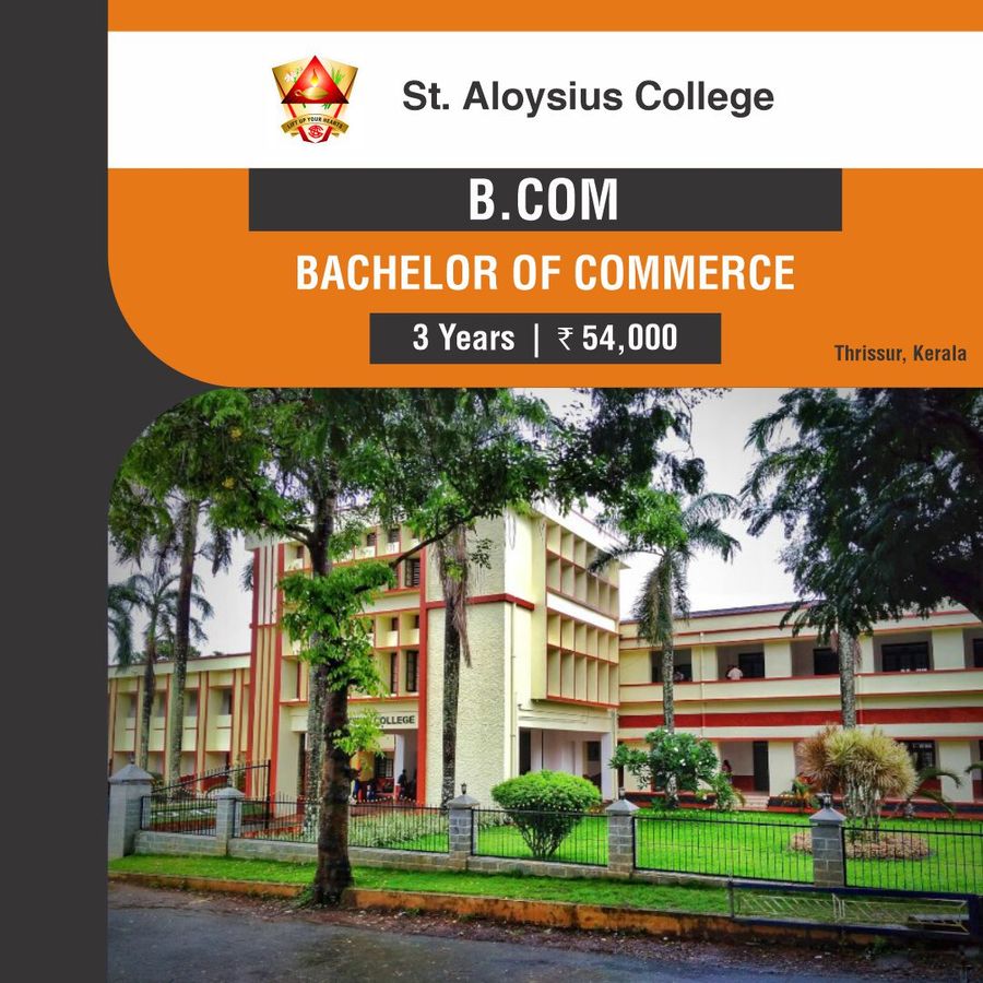 Bachelor of Commerce [B.Com] at St. Aloysius College - Thrissur, Thrissur
